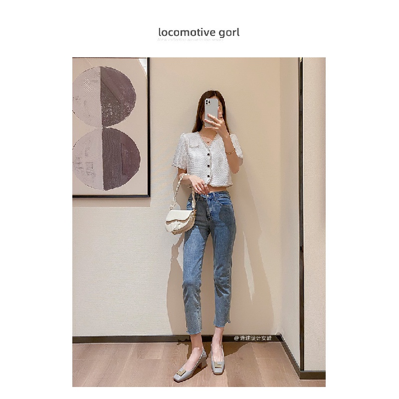 Giày Cao Gót Da Mũi Vuông Phong Cách Pháp Thời Trang Xuân Thu 2022 Sang Trọng Cho Nữ