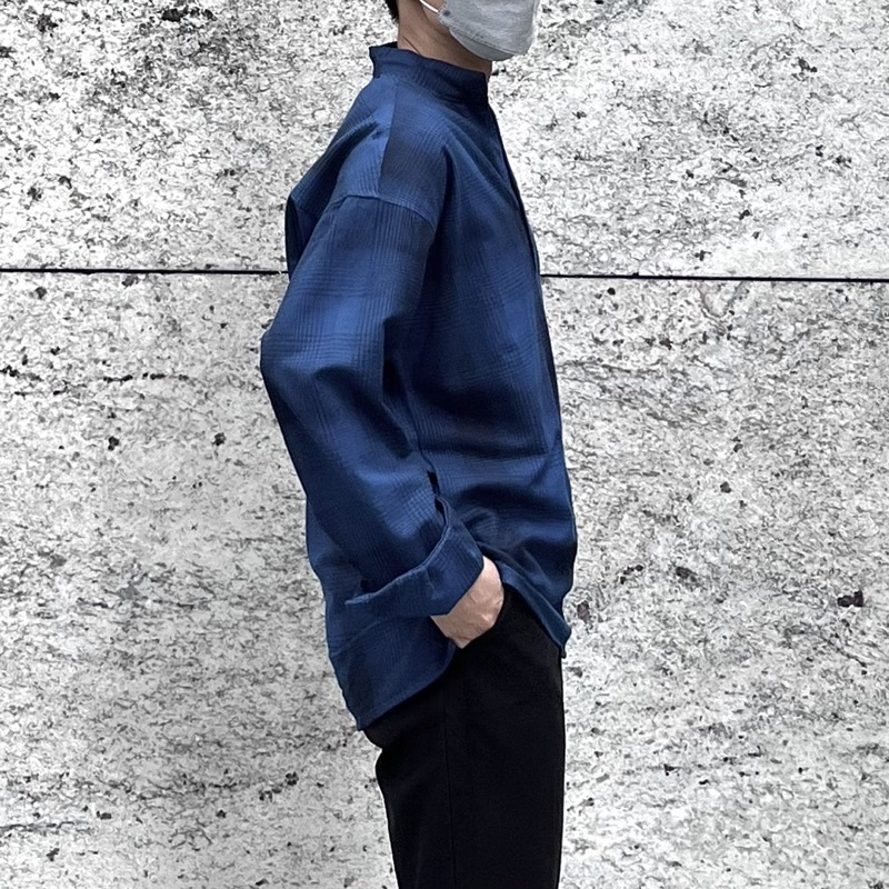 Áo sơmi polo cổ trụ - Caro - CLASSIC SHIRT'S KN