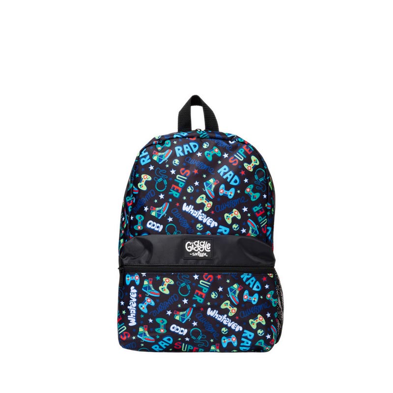 Ba Lô Smiggle Giggle 6 Backpack Black - IGL448951BLK