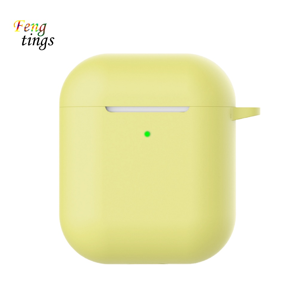 Vỏ Bảo Vệ Hộp Sạc Tai Nghe Bluetooth AirPods 2 Bằng Silicon Chống Bụi