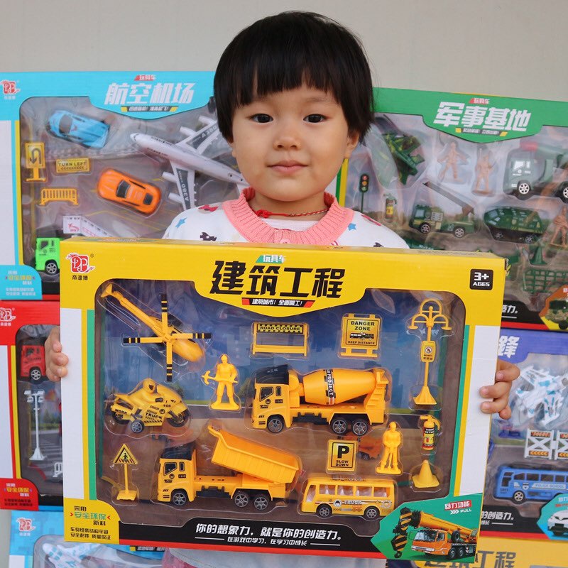 BỘ ĐỒ CHƠI XE CẢNH SÁT 10 MÓN