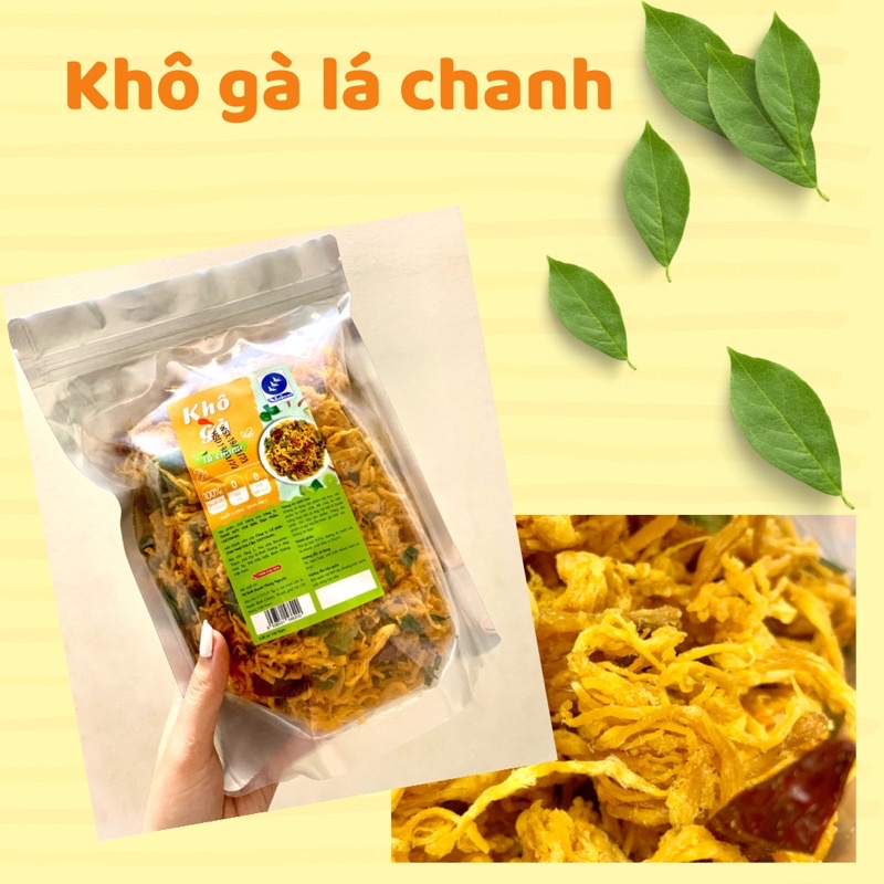 500g Khô gà lá chanh