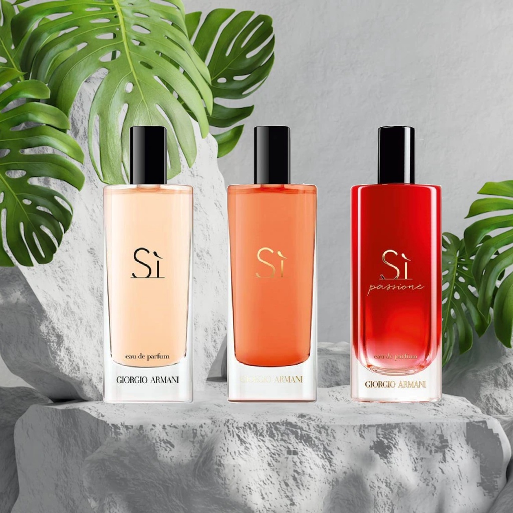 Tách Sét Nước Hoa Sì Armani 3 CHAI x 15ML