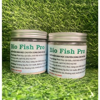 Vi sinh bio fish pro 200gr - vi sinh bể cá, hồ cá cảnh, thủy sinh, hồ cá koi