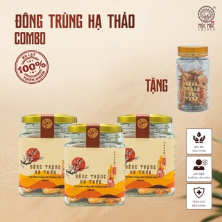 Combo 3 Hộp 10Gr - Đông trùng hạ thảo Mộc Mạc Garden