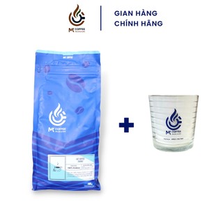 Cà phê bột nguyên chất pha phin, 100% hạt Arabica tuyển chọn, bịch 500g MK Coffee