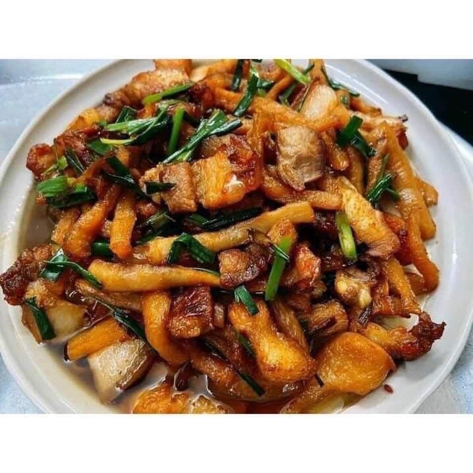 Củ cải sấy khô thái sợi nhỏ loại 1, non, giòn và ngon