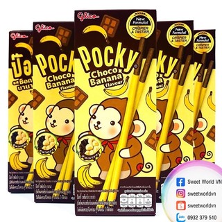 Bánh que Pocky Glico vị chuối / xoài (50g) - Thái Lan