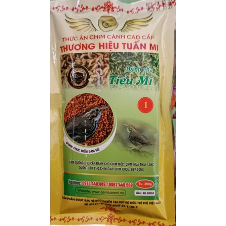 Cám tiểu mi số 1