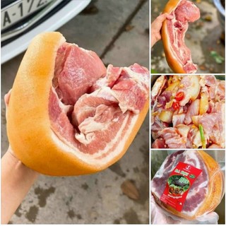 Ba chỉ heo rừng lai gói 1kg_ dai , ngon