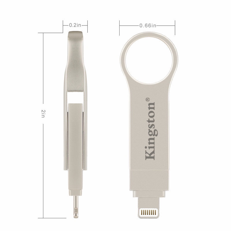 1TB King ston Otg Pen Drive Ổ đĩa flash USB 2 trong 1 512GB OtgThumb Drive cho thiết bị lưu trữ ngoài iPhone