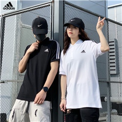 Áo Thun Polo Adidas 100% Chính Hãng Thêu Logo Thoáng Khí Dành Cho Nam Và Nữ