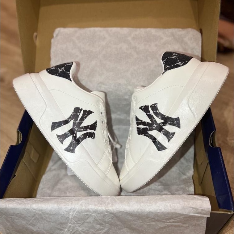 Giày Sneaker MLB Chunky Classic NY, Hot trend, Hack chiều cao