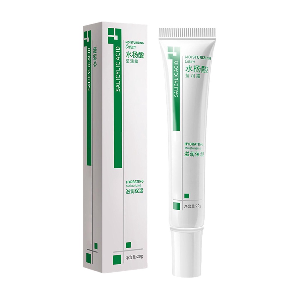 Kem Axit Salicylic 20g Làm Sáng Da Loại Bỏ Mụn Đầu Đen Và Thu Nhỏ Lỗ Chân Lông C4T1