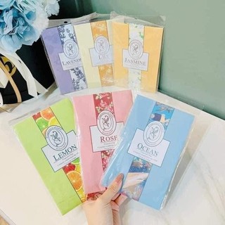 Combo 5 túi thơm hạt giấy khô để tủ quần áo