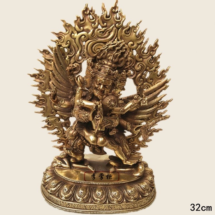 Tôn tượng Phổ Ba Kim Cang (Vajrakilaya) - Pháp khí Mật Tông - Phật giáo Tây Tạng