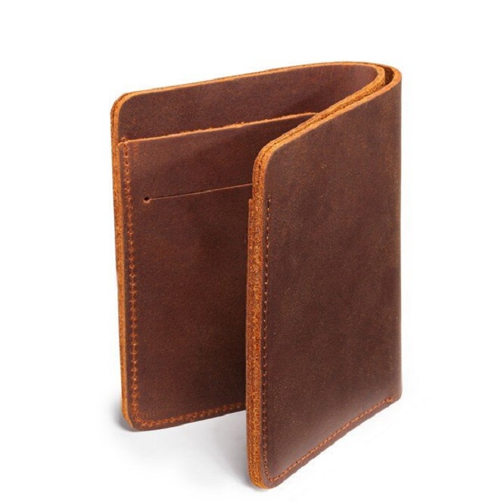 Ví Da Nam Bò Sáp Bóp Da Nam Nhiều Ngăn Tiện Dụng Kiểu Dáng Sang Trọng Nam Tính