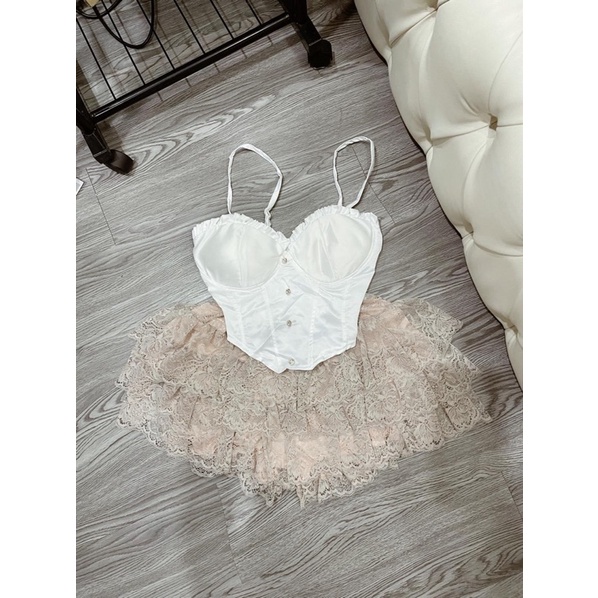 Áo 2 dây croptop EDNA OOTD