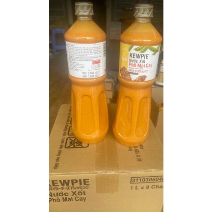 Nước xốt phô mai cay Kewpie 1L