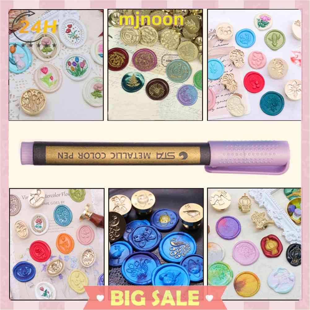 Bút Đánh Dấu Màu Sơn Kim Loại / Gỗ / Đánh Dấu Trang Trí Thiệp Mời