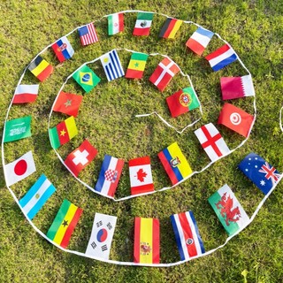 Dây cờ các nước tham gia world cup 2022 fifa 32