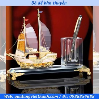 Bộ để bàn thuyền thuận buồm xuôi gió