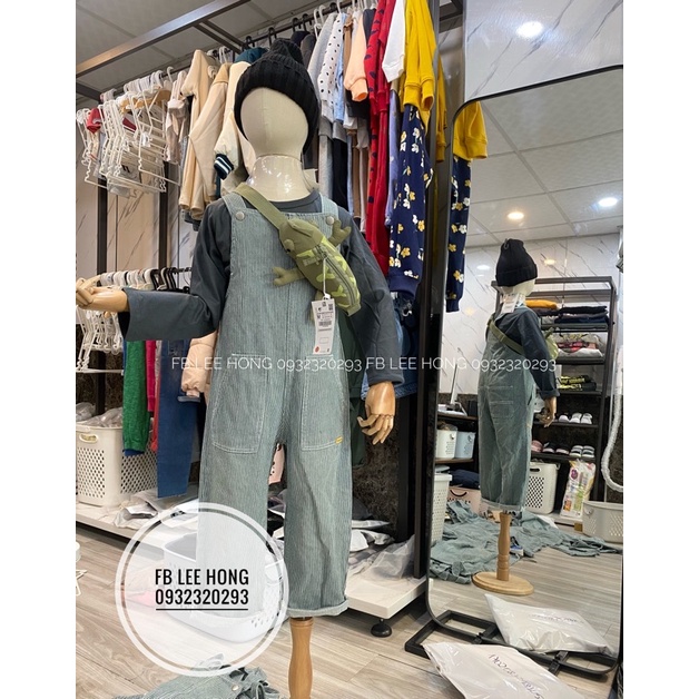 Yếm denim zara tuồn cho bé