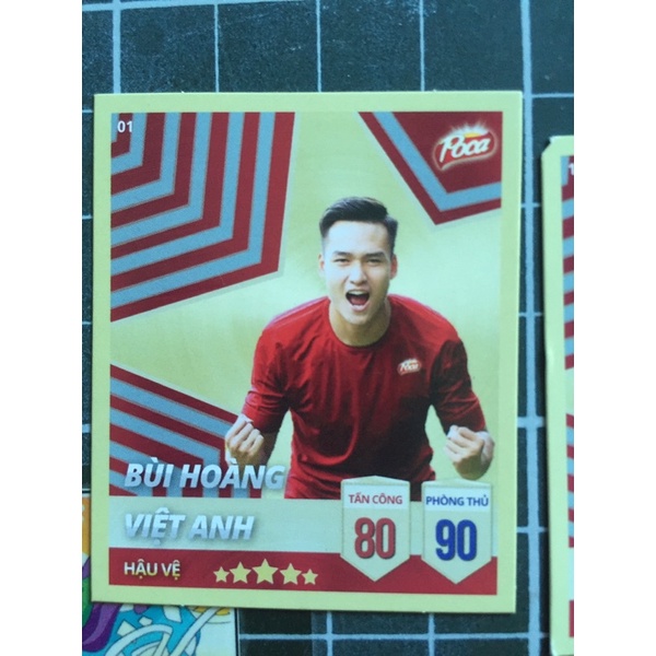 Thẻ cầu Thủ Bóng đá Topps