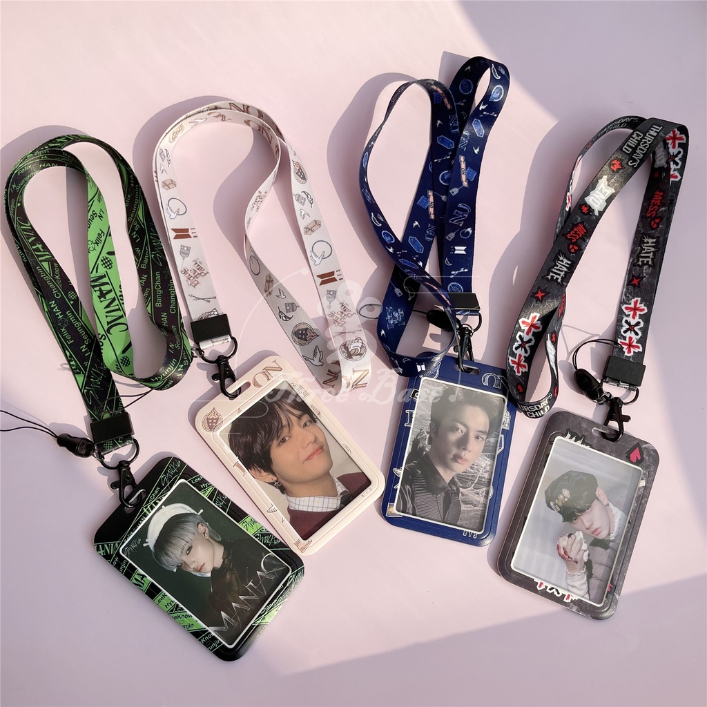 Ví Đựng Thẻ Có Dây Đeo Cổ Jhope TXT Straykids