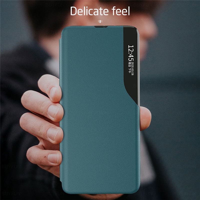 Bao Da PU Điện Thoại Nắp Lật Hít Nam Châm Kiêm Giá Đỡ Cho OPPO Find X5 Pro X3 Pro A5 A9 2020 A54 A74 A93 5G A11 A11x Ốp