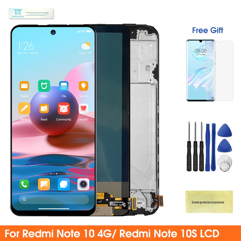 Màn Hình điện thoại Cho Redmi Note 10 4G / Note 10S LCD thay thế màn hình