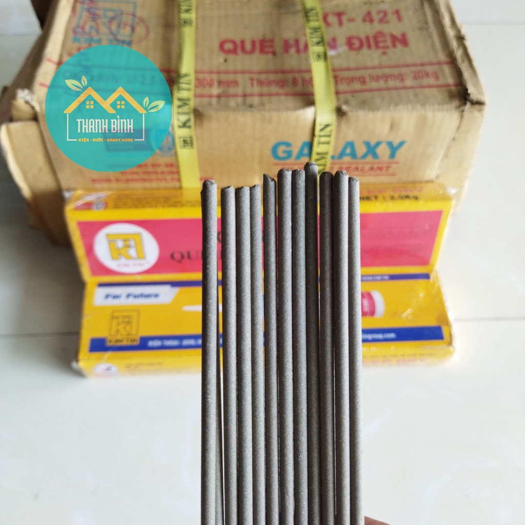 Que hàn sắt, hàn điện Kim Tín 2.5 ly (Bán lẻ theo kg)