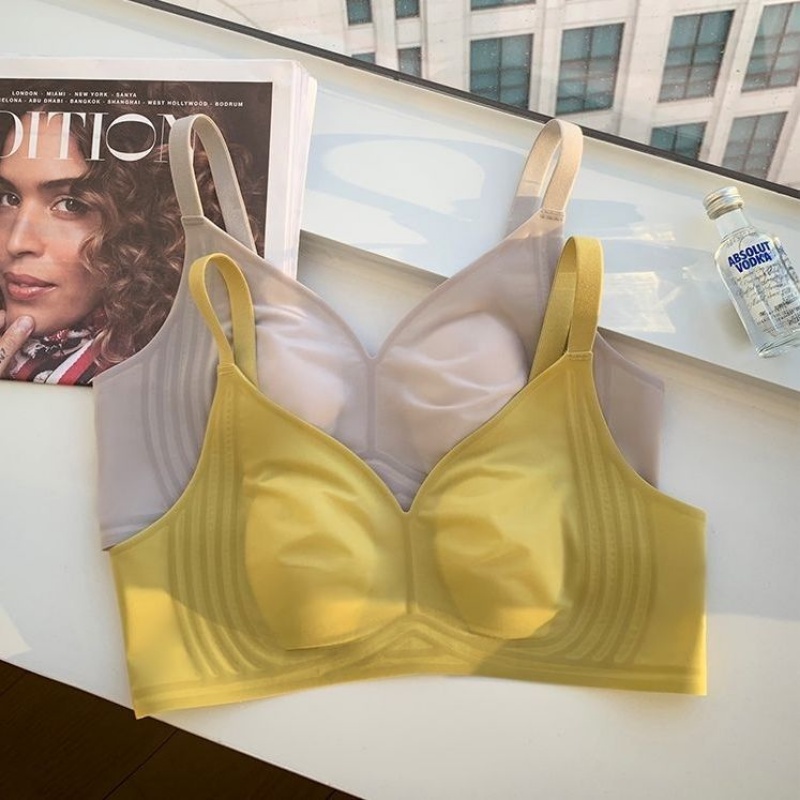 Ultra Áo Ngực Siêu Mỏng Không Gọng Không Đường May Thoáng Khí Thời Trang Cho Nữ