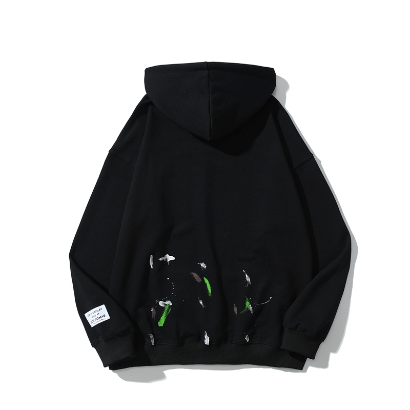 Gallery Áo Hoodie In Logo Graffiti Nhiều Màu Sắc Sáng Tạo Thời Trang Đường Phố Cao Cấp Terry