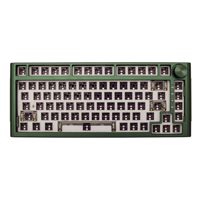 Kit bàn phím cơ CK820 Aliminum, 3 mode, mạch xuôi, gasket mount | MKSHOP