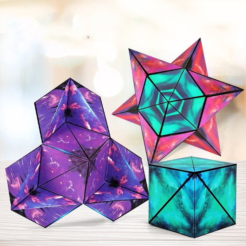 Đồ Chơi Fidget Cube 3D Nam Châm Thần Kì Dành Cho Trẻ Em