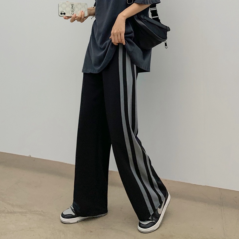 NRVP Quần Thể Thao Dài Dáng Rộng Phong Cách Thời Trang Hàn Quốc