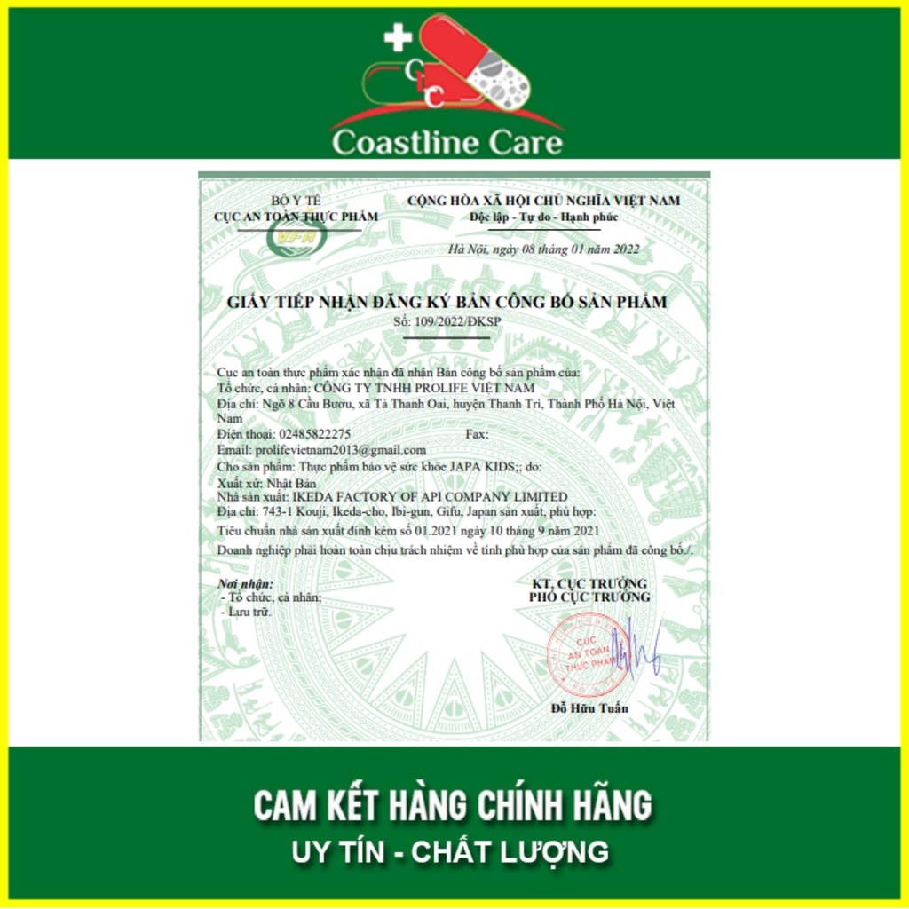 Japa Kids Giúp Trẻ Ăn Ngon Tiêu Hóa Tốt Tăng Cường Miễn Dịch  - CLC Pharmacy