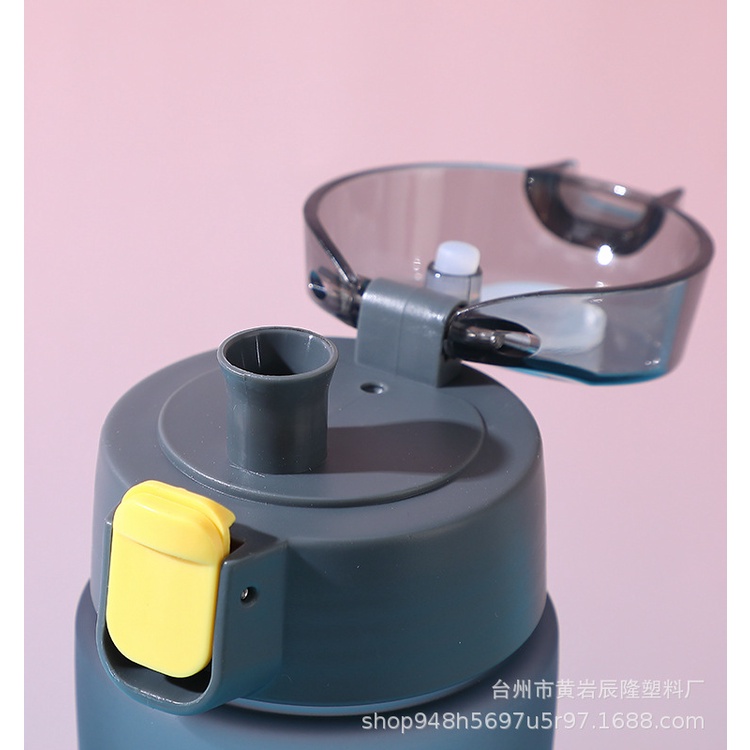 Bình nước giữ nhiệt mini cho bé đi học, thể thao, bình nước nhựa hokori cao cấp 700ml kho sỉ mb