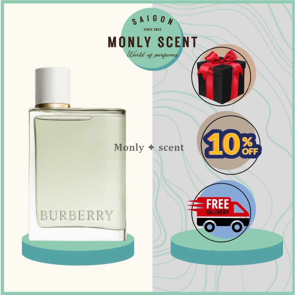 ✦ Nước hoa nữ Burberry Her Eau de Toilette - 𝐌𝐨𝐧𝐥𝐲_𝐬𝐜𝐞𝐧𝐭™ ✦