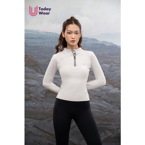 Áo thể thao nữ gym yoga tay dài Harley năng động Today U Wear