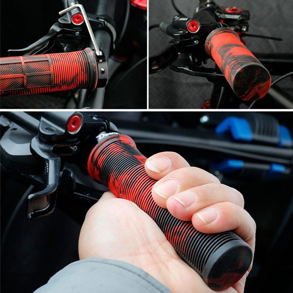 1 Cặp Bọc Tay Lái Xe Đạp Bằng Nhôm Chống Trượt Tiện Dụng