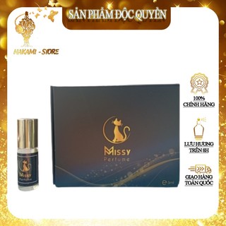 Tinh dầu nước hoa nữ missy perfume very.sexxy chai 5ml phong cách quyến rũ, lôi cuốn, nồng nàn dạng lăn tiện dụng