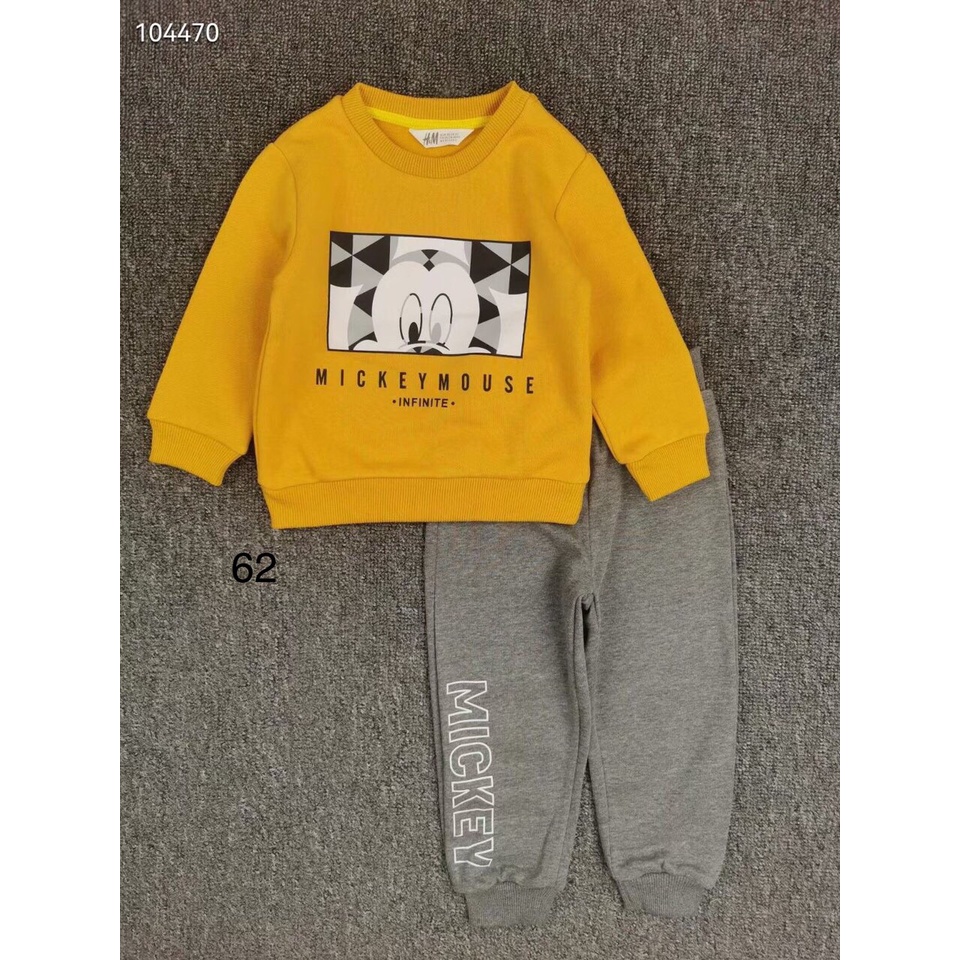 Bộ nỉ bé trai từ 10-23kg