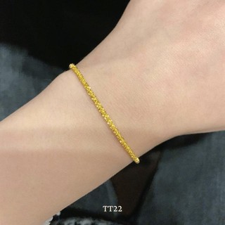 Vòng tay titan sợi vàng không đen gỉ basic