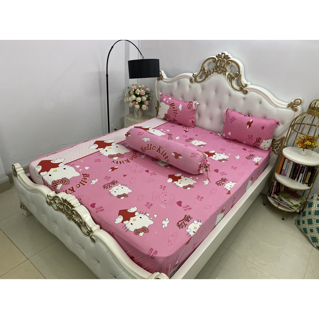Bộ Drap Thun Hàn Quốc Mát Lạnh {4 MÓN} hoặc drap lẻ /.