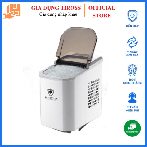 Kaisa Villa Máy Làm Đá Viên Tự Động JD-8076/ Máy Làm Đá Nhỏ Trong Nhà Máy Làm Đá Mini, Quán Trà Sữa Đá Viên