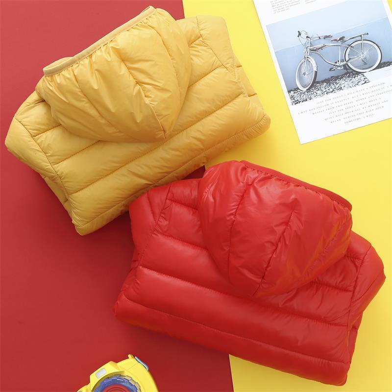 Áo Khoác Phao Siêu Nhẹ Giữ Ấm Thời Trang Mùa Đông Cho Bé Trai Và Gái