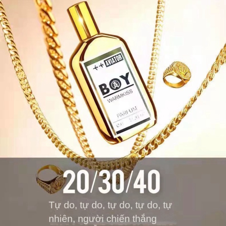 (Giá Sỉ) Nước Hoa Boy Phi Công, Nước Hoa Nam Thơm Lâu, Dầu Thơm Nam Cá Tính, Quyến Rủ, Thành Đạt, Đậm Chất Nam Tính