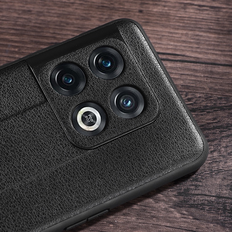 Ốp Điện Thoại Da Cứng Kèm Giá Đỡ Tàng Hình Cho OnePlus 10 10T Pro OnePlus10TPro